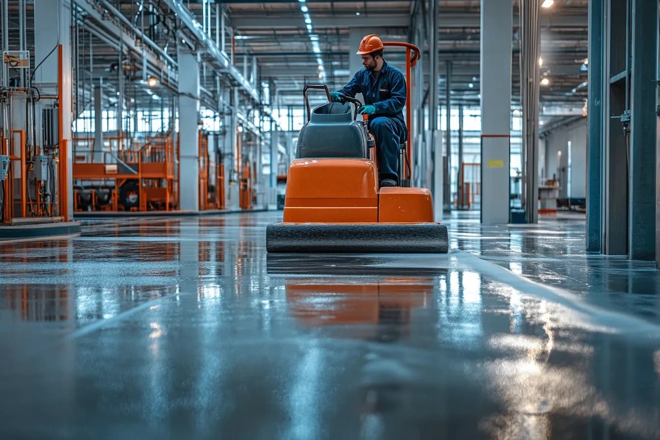 Industrial Floor Cleaning Services